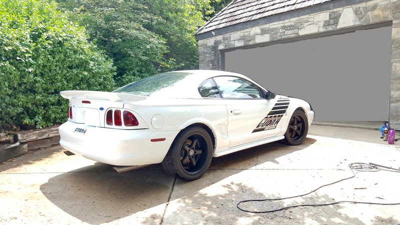 Illustration for article titled At $13,250, Would Buying This 1997 Ford Mustang Cobra Mean That You Can Tell Shit From Shinoda?
